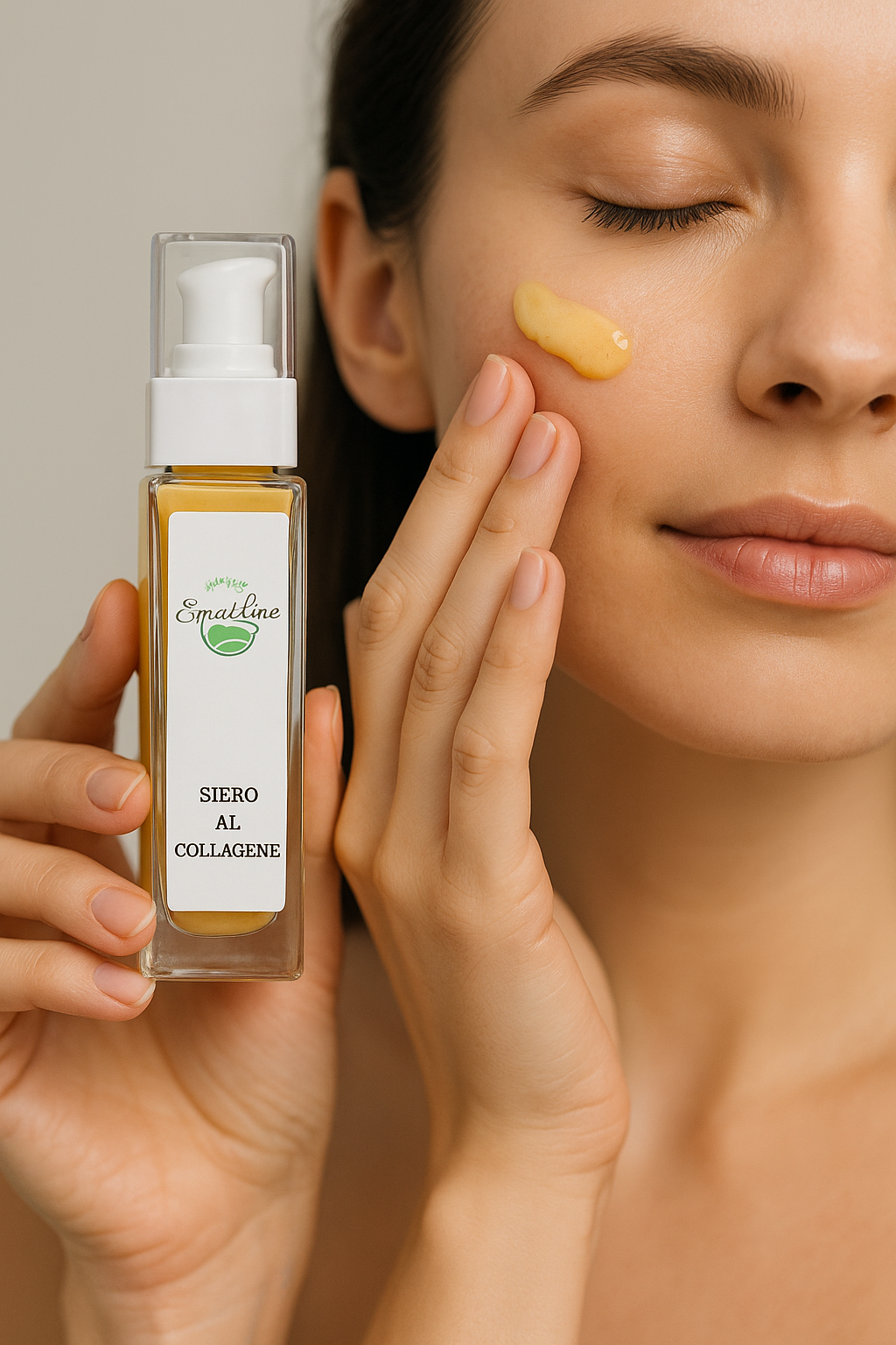 Art.090 Siero Viso Collagen FIT con Vitamina C e Coenzima Q10 – 30 ml EmalLine