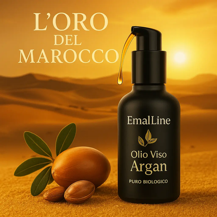 Olio di ARGAN L'Oro del Marocco 50 ml Bio EmalLine
