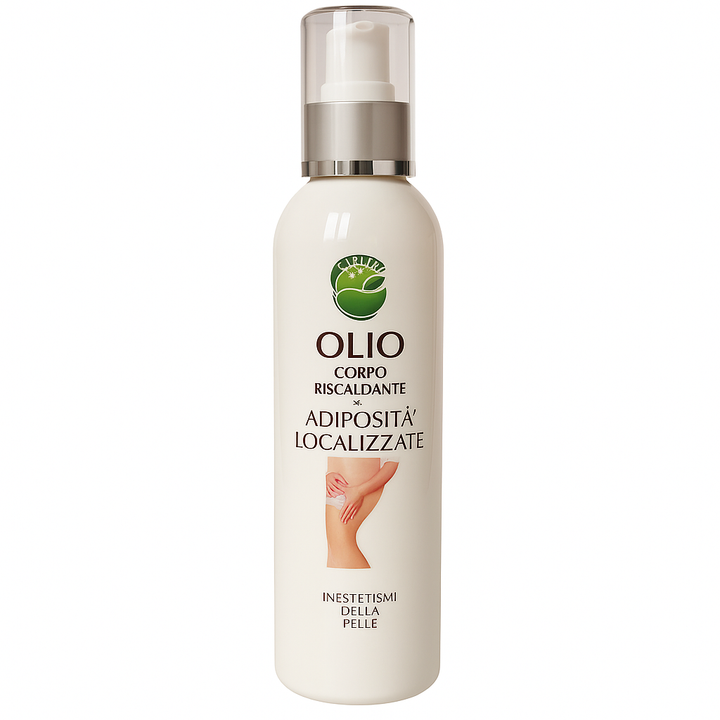 Art.108R Olio Corpo Riscaldante Thermogenico 250 ml EmalLine