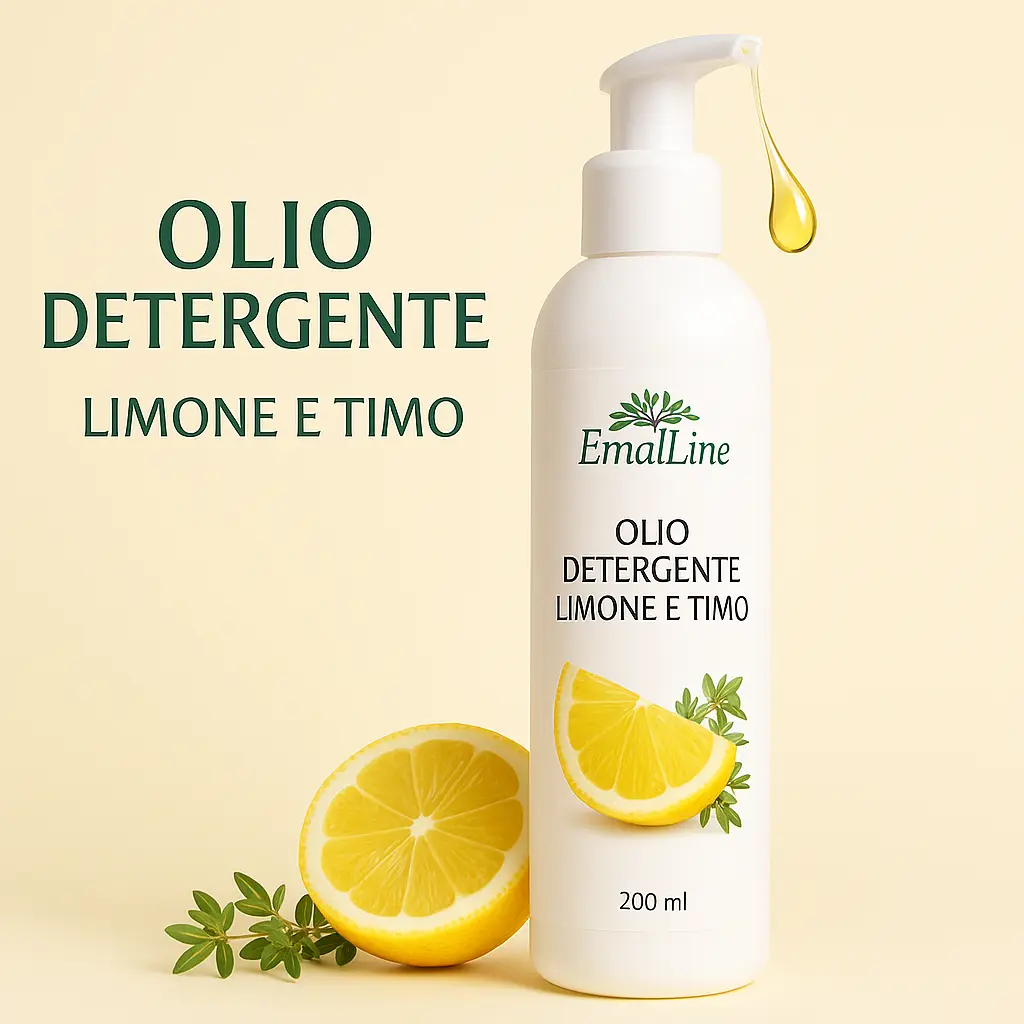 Art.109 Olio Detergente Struccante per Pelli Grasse o Impure 200 ml EmalLine
