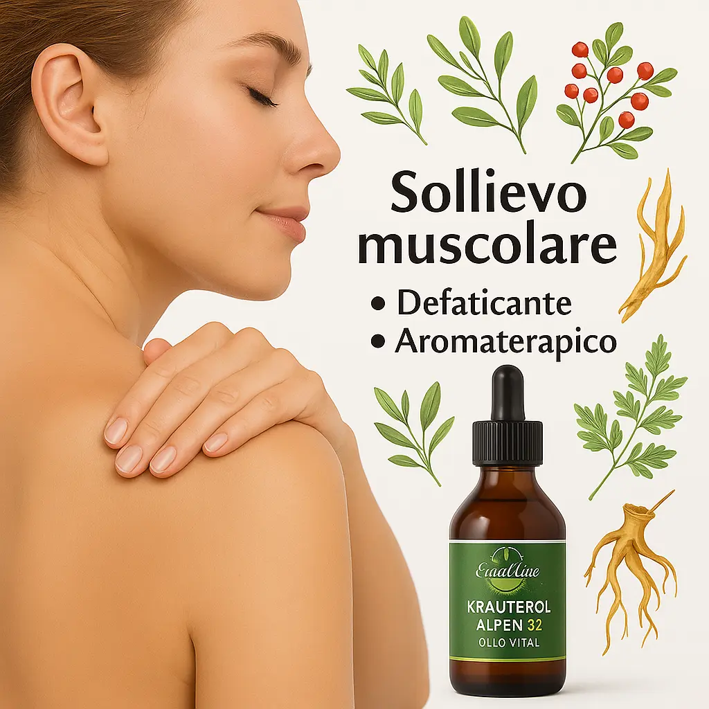 Art.120 Olio Vital - 32 Oli Essenziali Purissimi 100 ml EmalLine