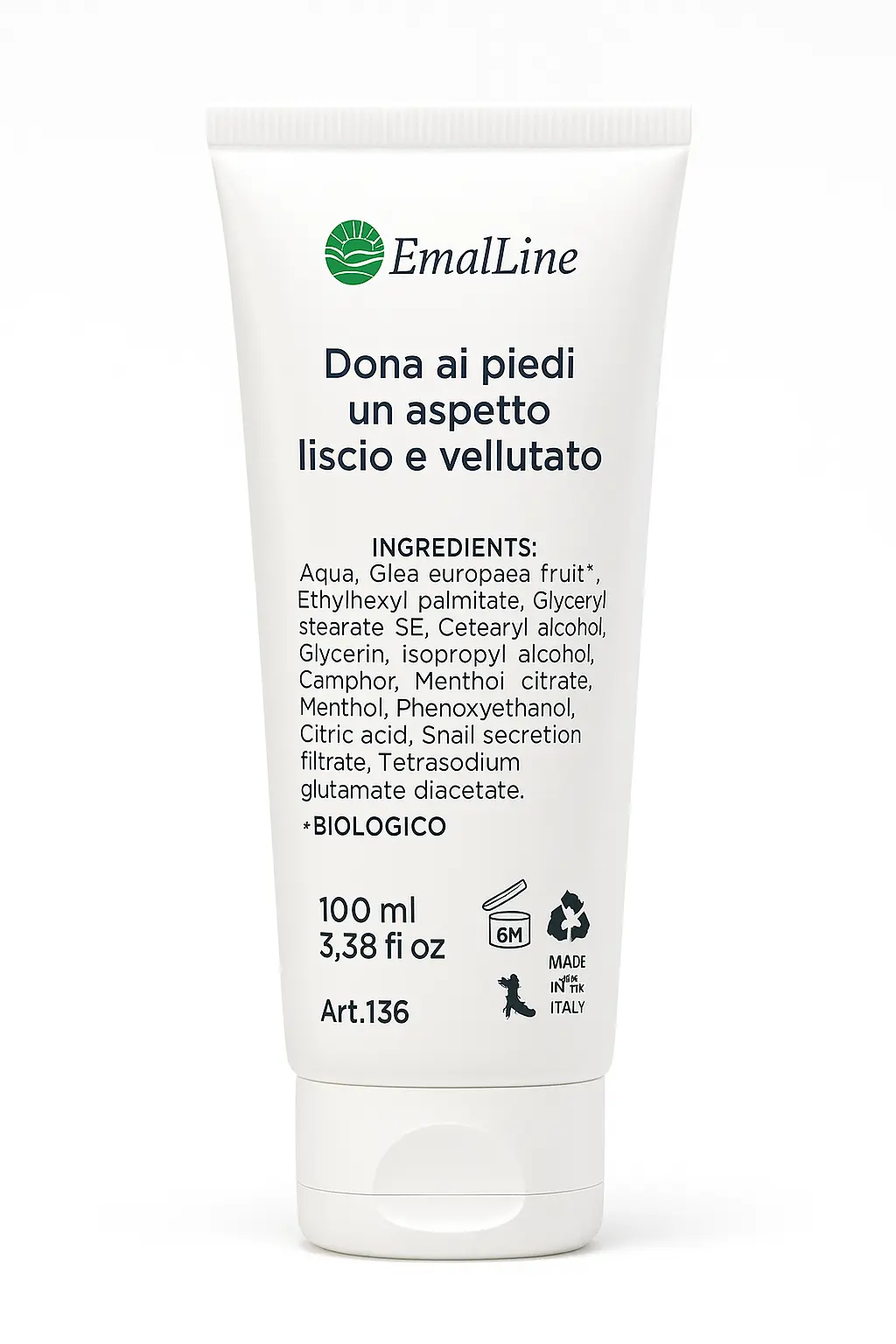 Art.136 – Crema Piedi Ultra Nutriente 100 ml | Emal Line EmalLine