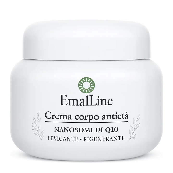 Art.163 Crema Corpo Antietà ai Nanosomi di Q10 250 ml EmalLine
