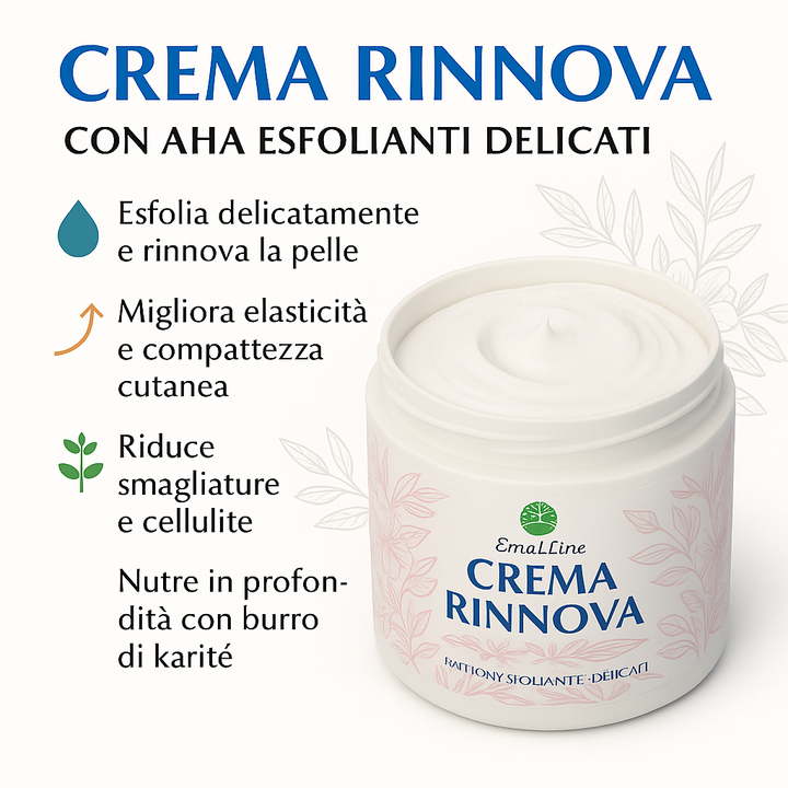 Art.175 Crema “Rinnova” Corpo Alfaidrossiacidi AHA 250 ml EmalLine