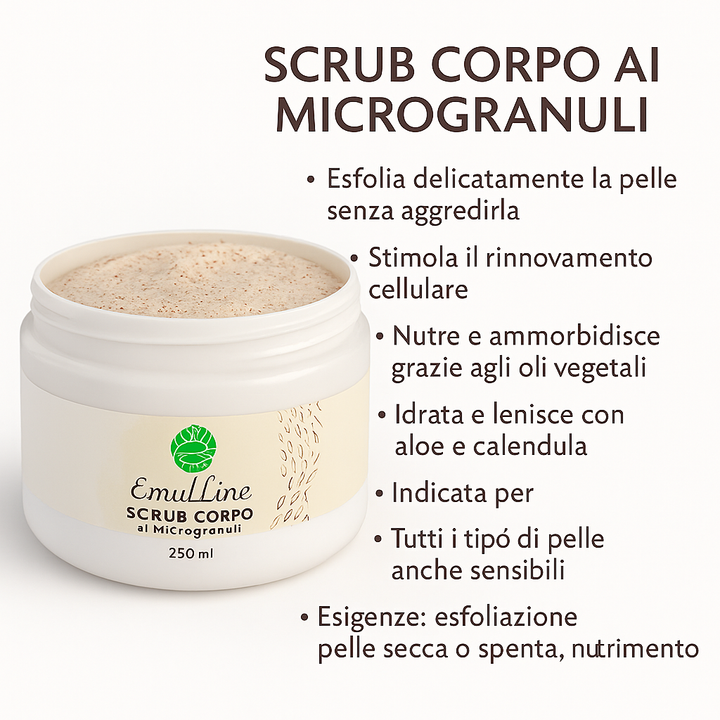 Art.290 Scrub Corpo ai Microgranuli 500 ml EmalLine