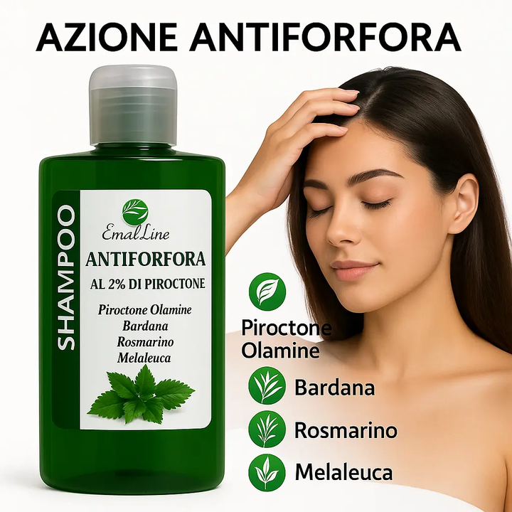 Art.327 Shampoo Antiforfora al Piroctone Olamine 2% 250 ml EmalLine