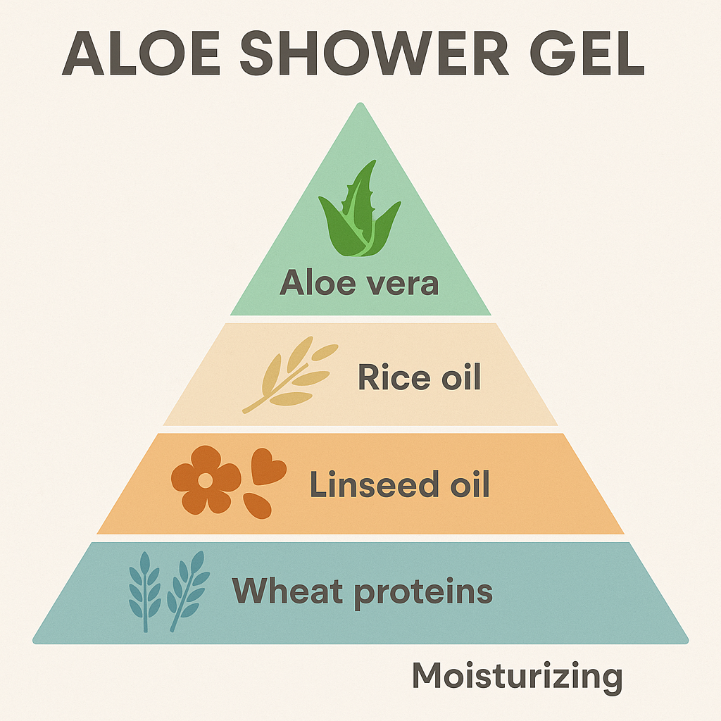 Art.342 ShampooDoccia Aloe 500 ml – Emal Line EmalLine