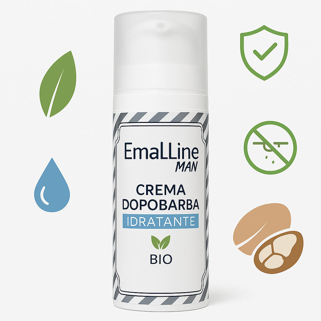 Art.429 – Crema Dopobarba Idratante Uomo 50 ml – Emal Line EmalLine