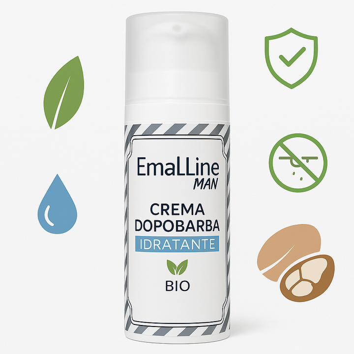 Art.429 – Crema Dopobarba Idratante Uomo 50 ml – Emal Line EmalLine
