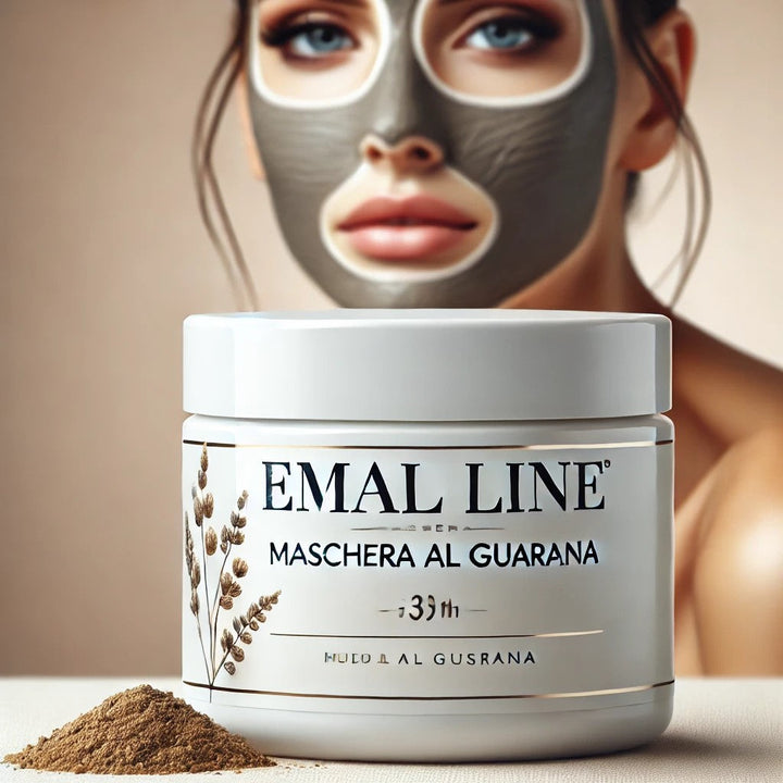 Art.443 Maschera Fango Rassodante Viso al Guaranà 100 ml EmalLine