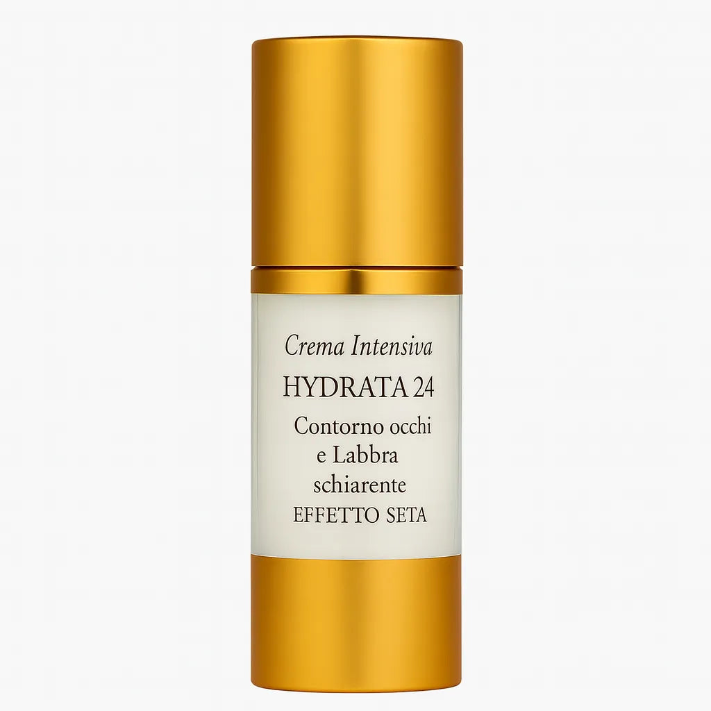 Crema contorno occhi e labbra Hydrata24 Emal Line – trattamento schiarente e idratante effetto seta.