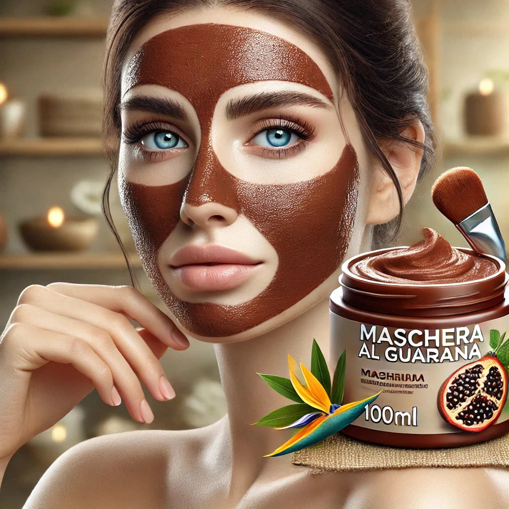 Art.443 Maschera Fango Rassodante Viso al Guaranà 100 ml EmalLine
