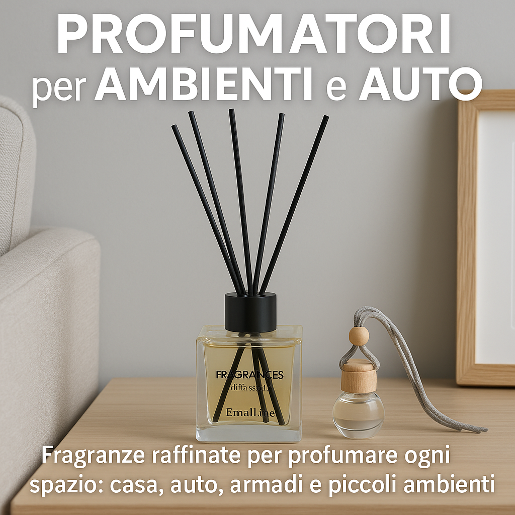 Profumatori-per-Ambienti-Home-Fragrance-Auto-e-Armadi EmalLine