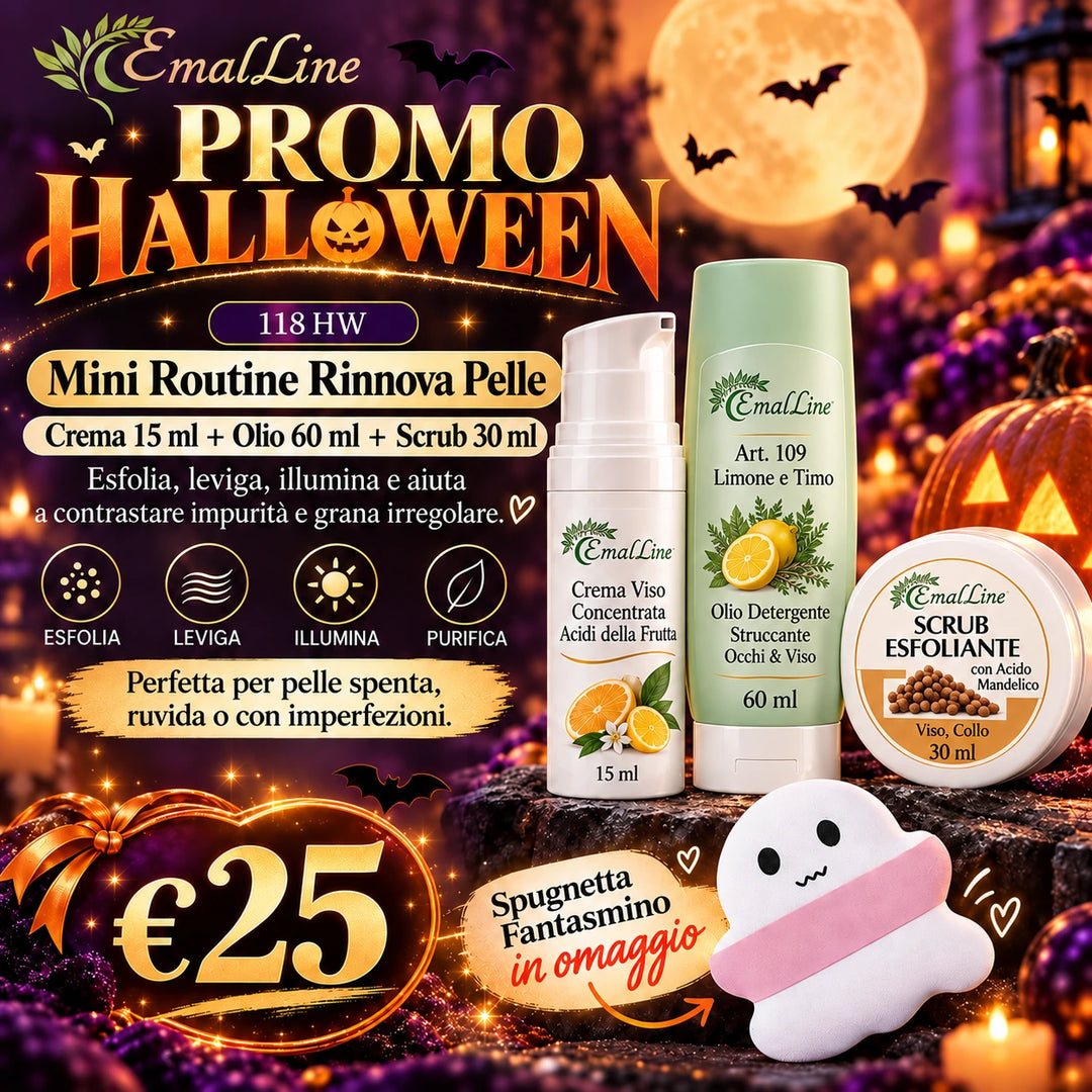 Mini Routine Rinnova Pelle – Kit Viso Esfoliante EmalLine