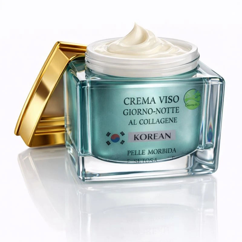 Art.065 Crema Viso Giorno-Notte al Collagene – Korean 50 ml - EmalLine