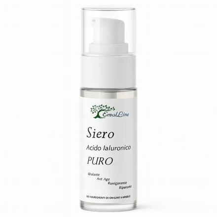 Art.091 Siero Viso Acido Ialuronico Puro – 30 ml EmalLine