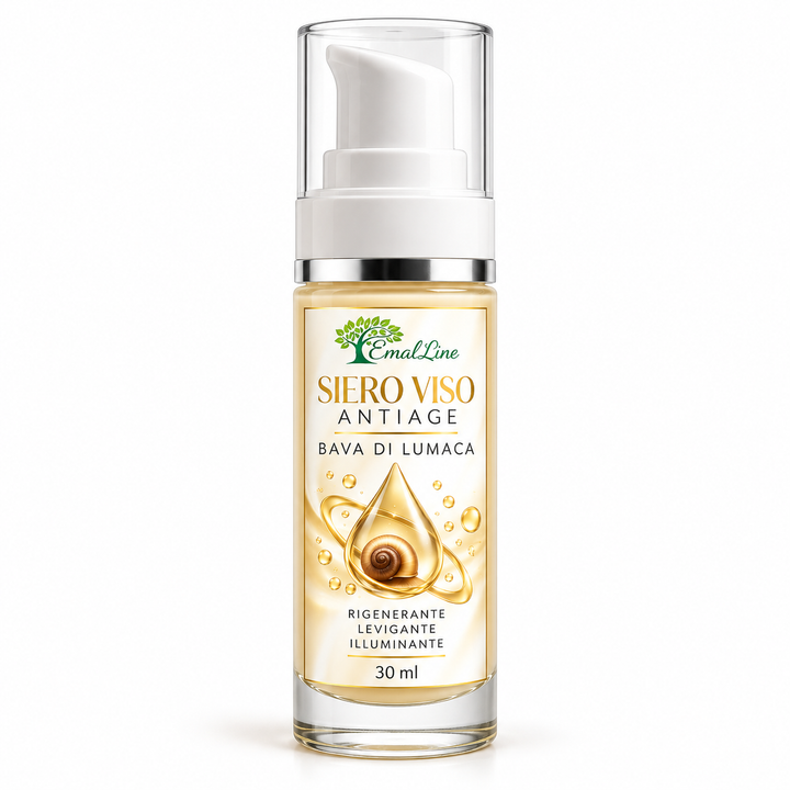 Siero Viso Rigenerante alla Bava di Lumaca – 30 ml