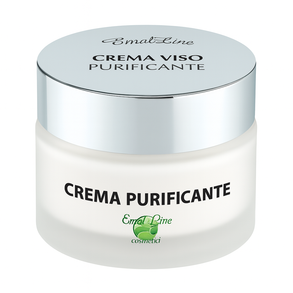 Crema Detox Purificante Viso Emal Line 50 ml – Trattamento Rigenerante e Anti-Impurità EmalLine