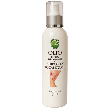 Art.108R Olio Corpo Riscaldante Thermogenico 250 ml EmalLine