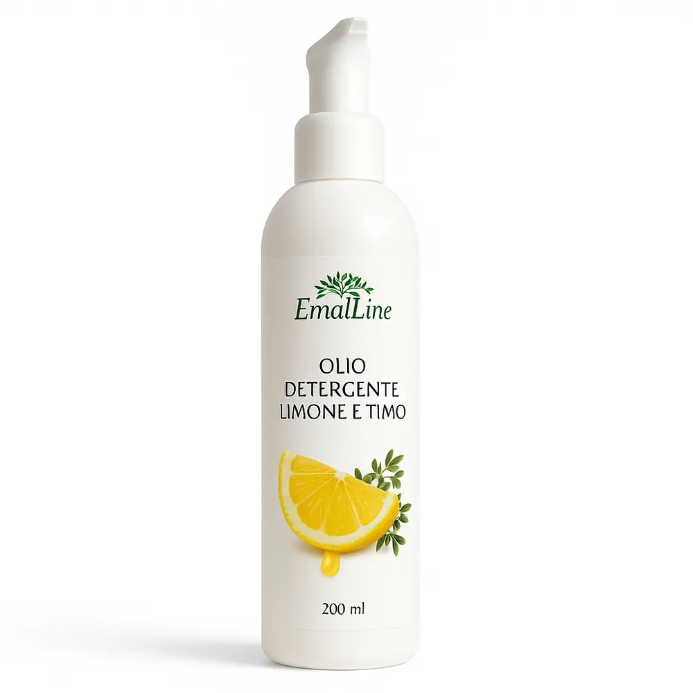 Olio Detergente Struccante per Pelli Grasse o Impure 200 ml EmalLine