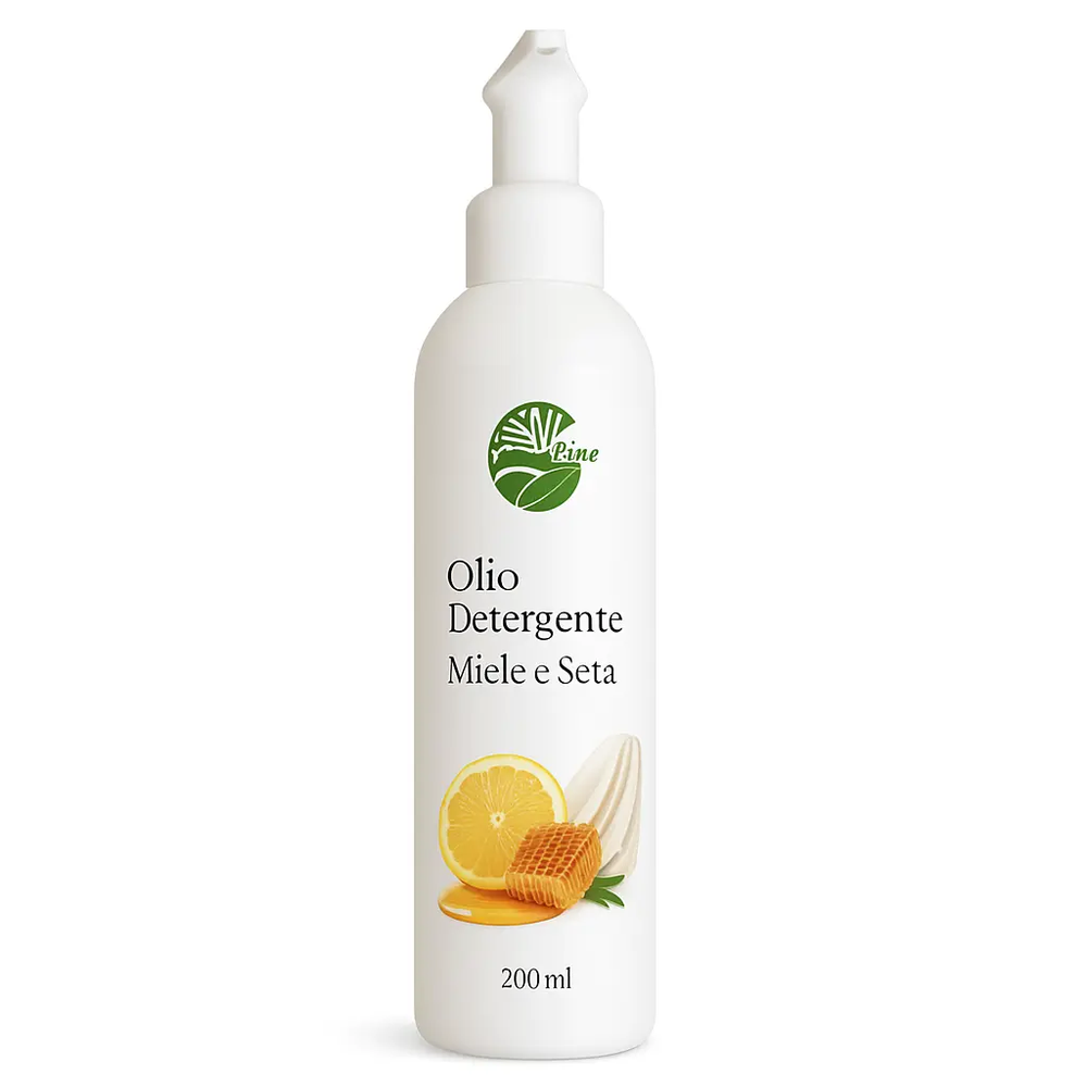 Art.110 Olio Detergente Struccante Miele e Seta 200 ml EmalLine