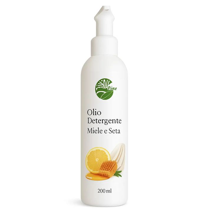 Art.110 Olio Detergente Struccante Miele e Seta 200 ml EmalLine