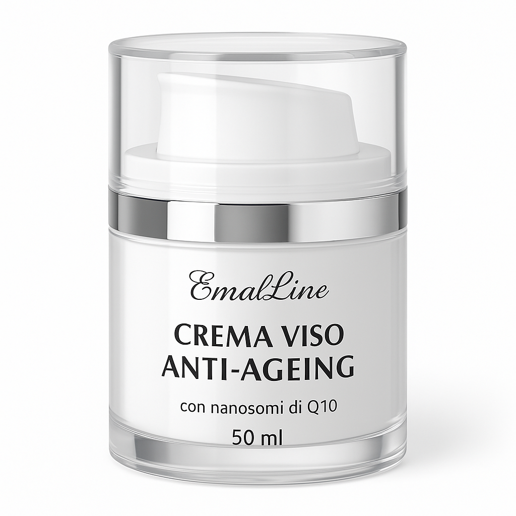 Art.117 Crema Viso Anti Ageing con Nanosomi di Q10 50 ml EmalLine