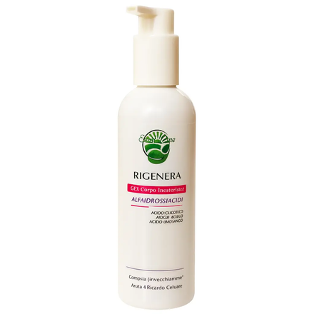 Art.176 Rigenera – Gel Levigante Corpo Acido Glicolico e Alfaidrossiacidi 250 ml EmalLine