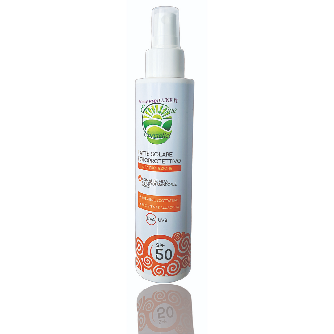 Art.299 Latte Spray Solare Protezione Alta SPF50 – Emal Line 150 ml EmalLine