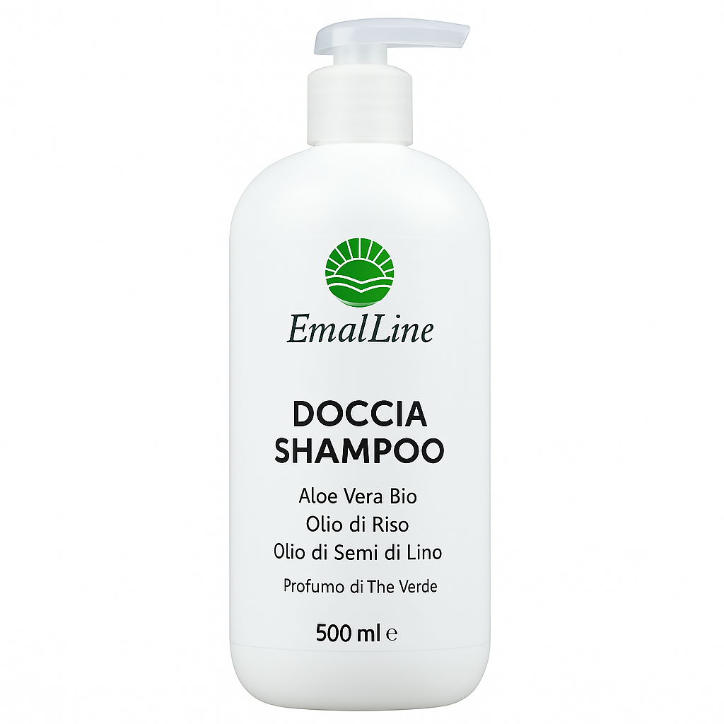 Art.342 ShampooDoccia Aloe 500 ml – Emal Line EmalLine