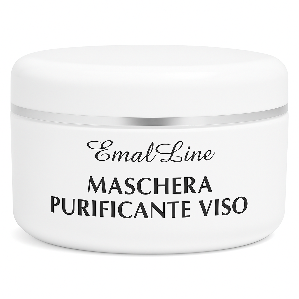 Art.441 Maschera Detox Purificante Viso con Tea Tree e Aloe Vera 100 ml EmalLine