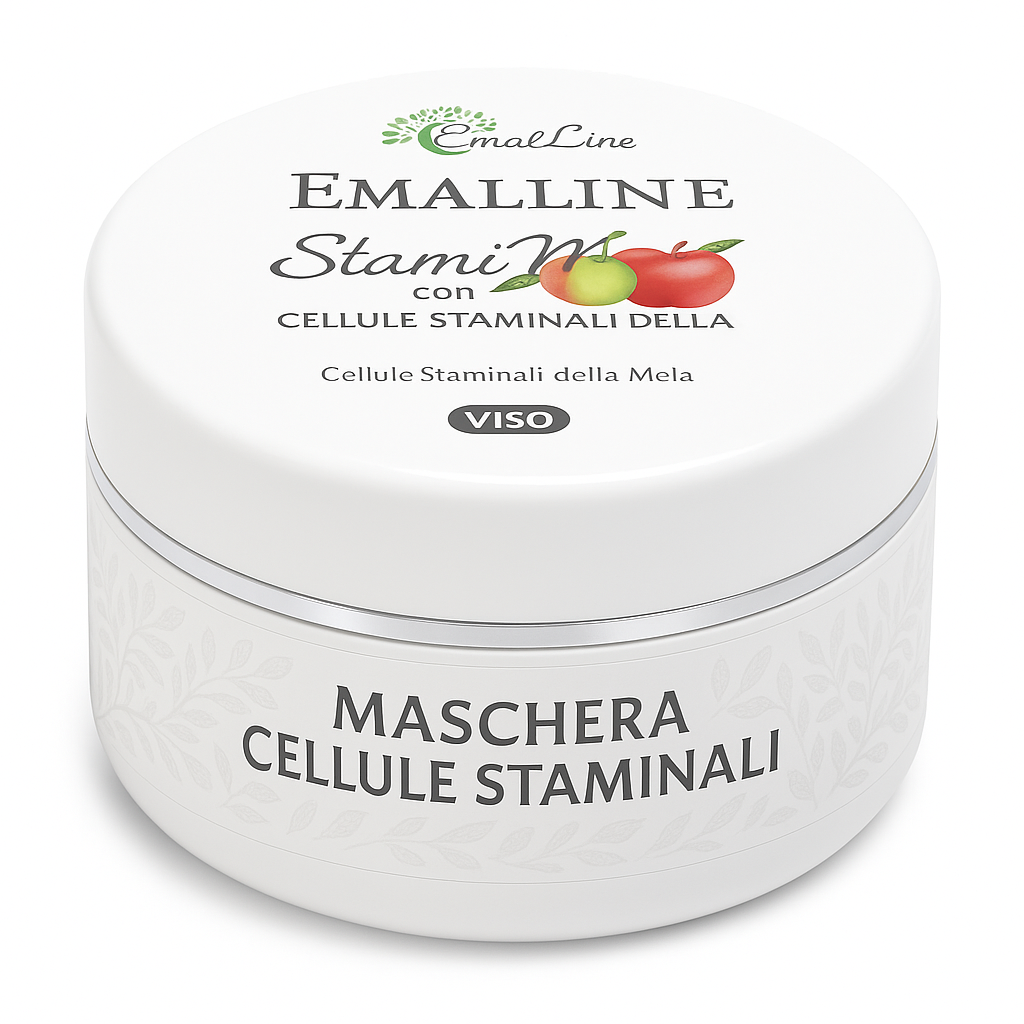 Art.444 Maschera Viso alle Cellule Staminali della Mela 100 ml EmalLine