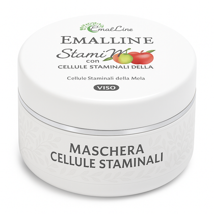 Art.444 Maschera Viso alle Cellule Staminali della Mela 100 ml EmalLine