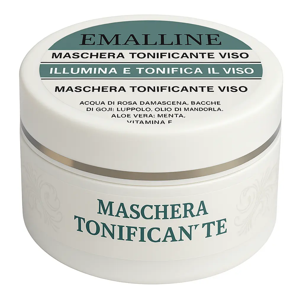Art.447 Maschera Tonificante Viso 100 ml EmalLine