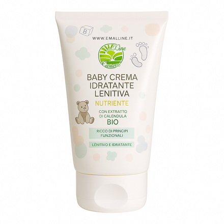 Art.461 Baby Crema Idratante Lenitiva alla Calendula 150 ml EmalLine