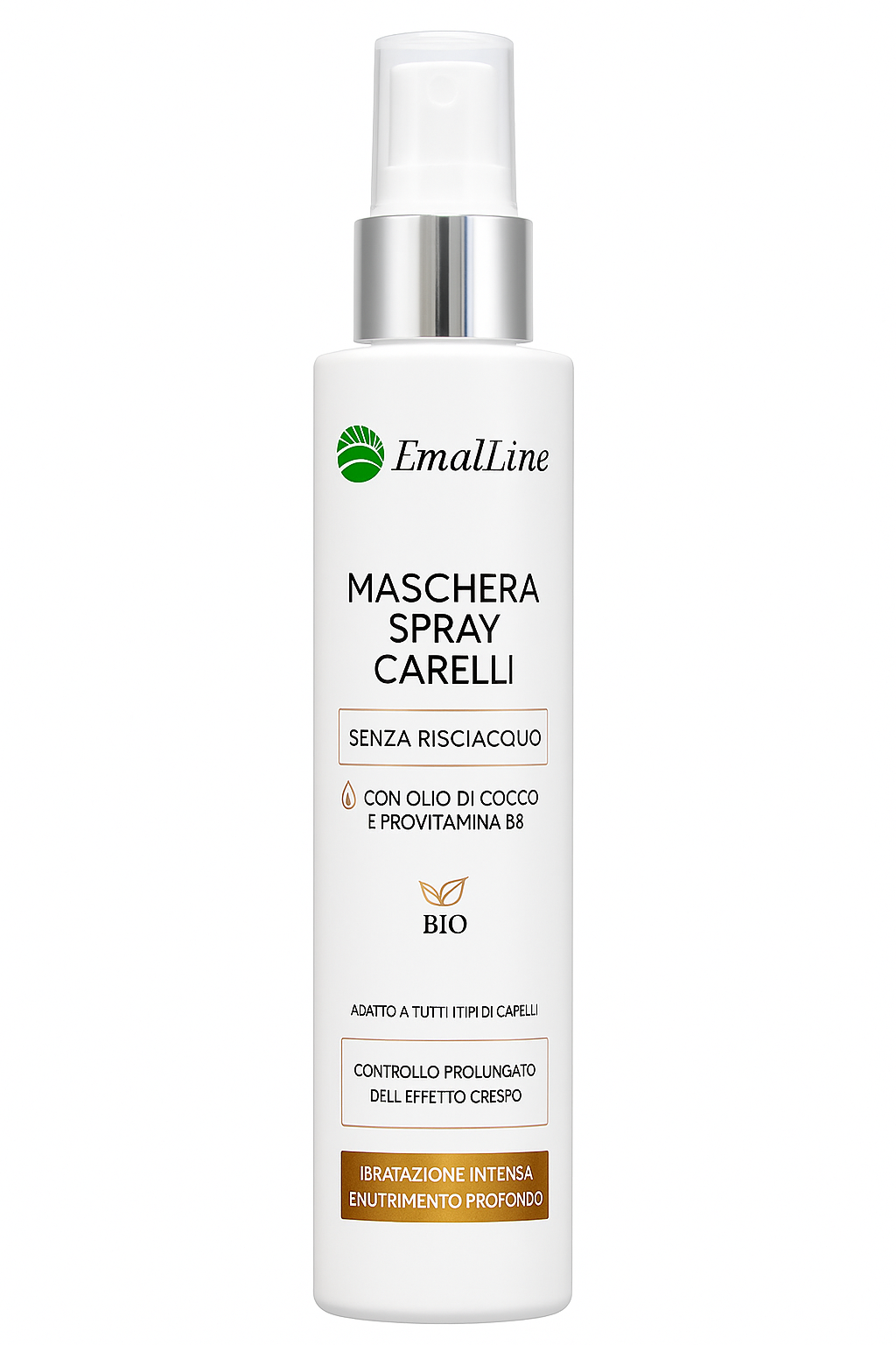 Art.495 Maschera Spray Capelli Senza Risciacquo 250 ml EmalLine