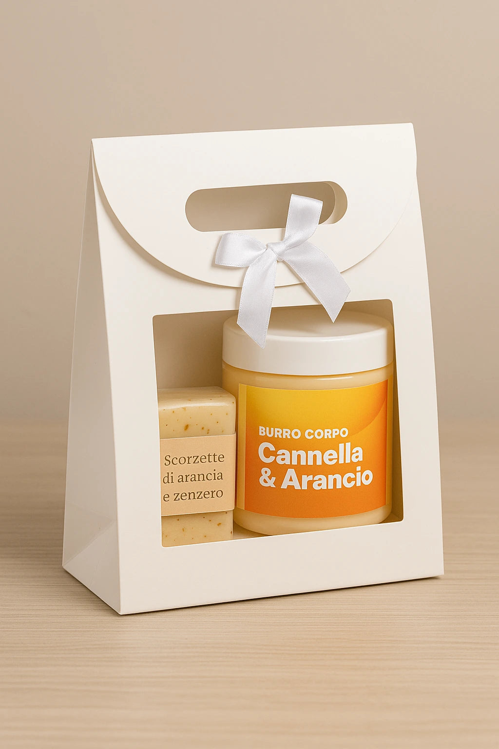 Art.108BR Burro Corpo Cannella e Arancio 220 ml EmalLine