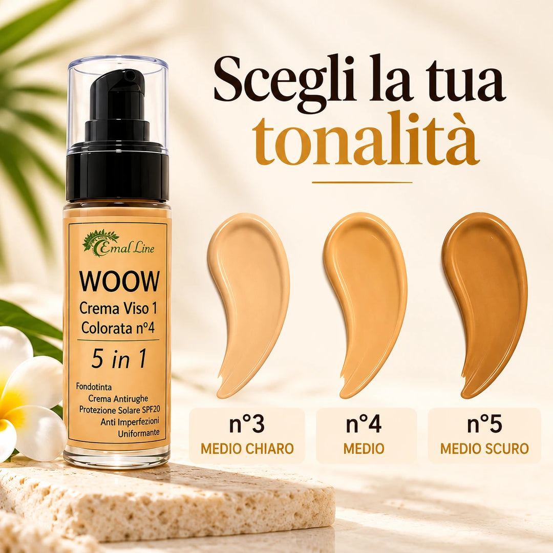 WooW 5 in 1 + Primer Viso Levigante 071 | Kit EmalLine