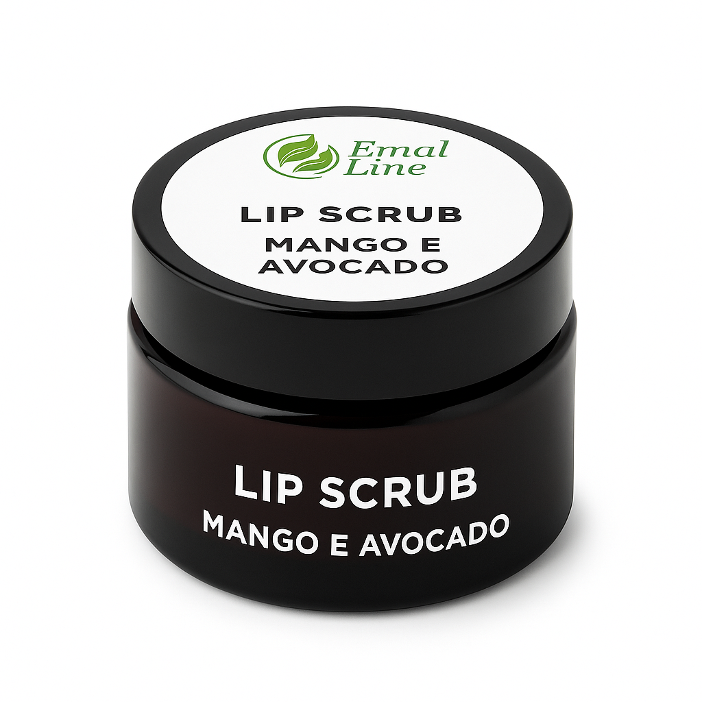 Scrub Labbra Mango e Avocado 15ml – Esfoliazione e Nutrimento | Emal Line EmalLine