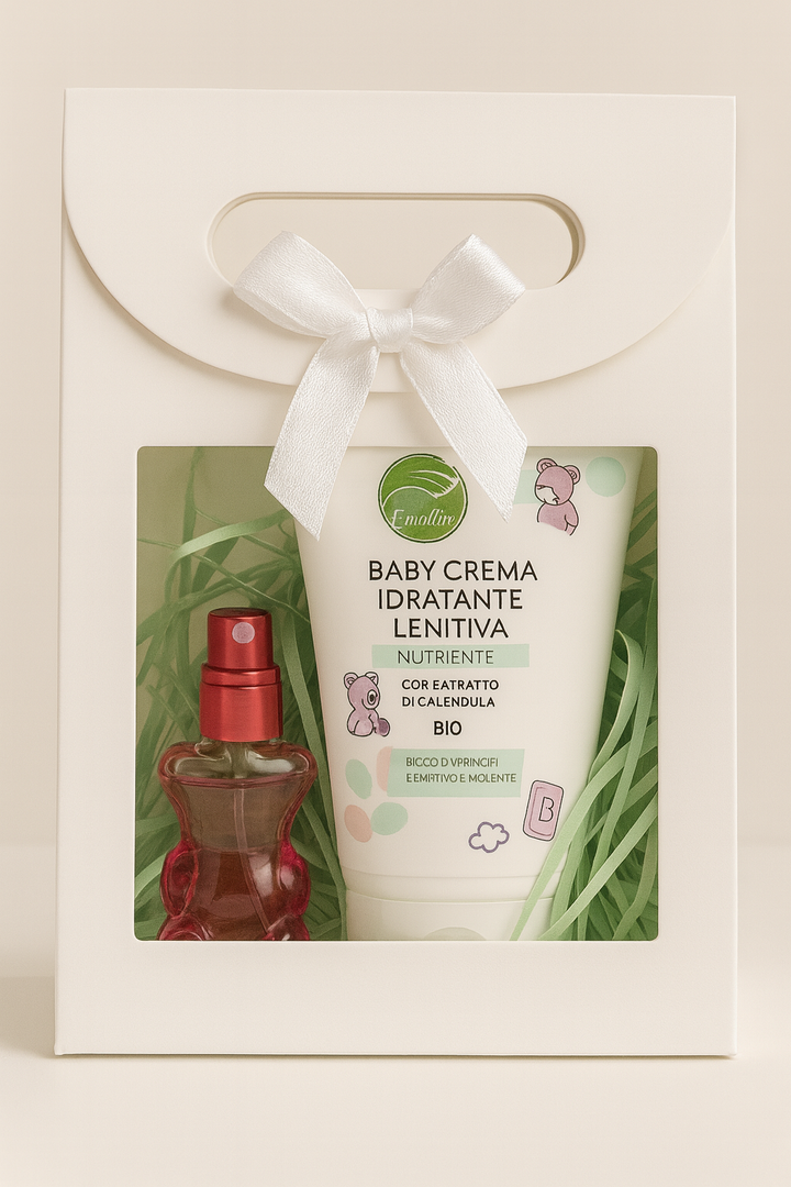 Art. Na461 – Pack Baby Crema Lenitiva & Profumo Orsetto Edizione Natale EmalLine