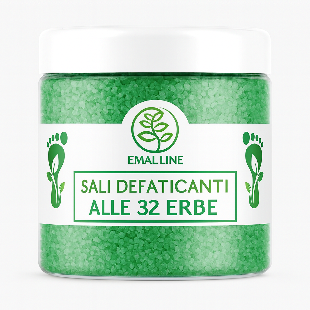 Art. SL1 – Sali da Bagno Defaticanti Piedi e Corpo 500 ml – Emal Line EmalLine