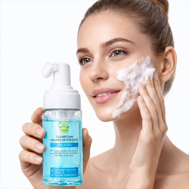 Art.027 – Clear Foam Mousse Detergente Delicata 100 ml