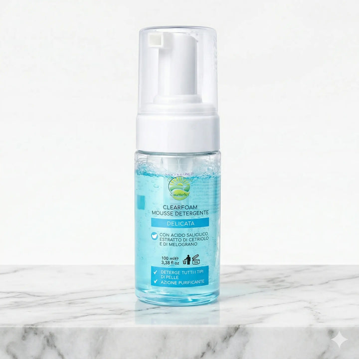 Clear Foam Mousse Detergente Delicata BioLine - Step 2 Skincare Coreana