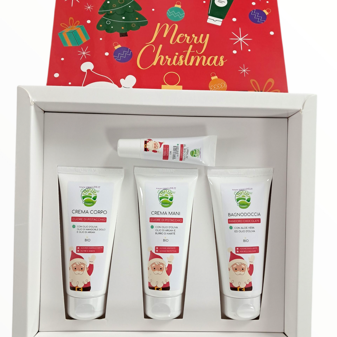 CF01 Cofanetto Natale EmalLine – Edizione Limitata 4 prodotti Bio EmalLine