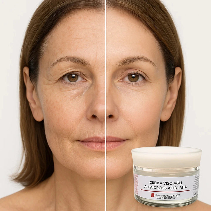 Art.118 Crema Rinnova Viso agli Alfa-Idrossiacidi AHA 50 ml EmalLine