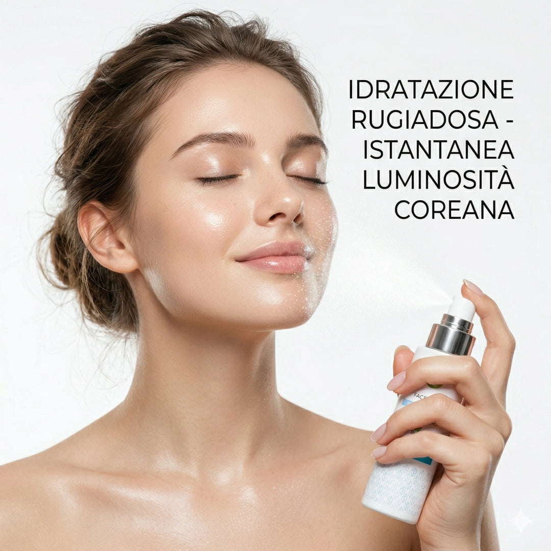 Face Mist Rivitalizzante BIO - Bava di Lumaca e Acido Ialuronico - Step 3 Emalline
