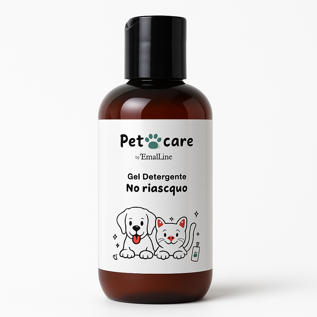 Gel detergente no risciacquo per cani e gatti – EmalLine Pet Care