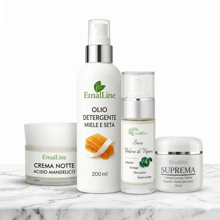 Kit Advanced Effetto Botox e Anti-Macchie EmalLine con omaggio - Trattamento viso intensivo anti-age
