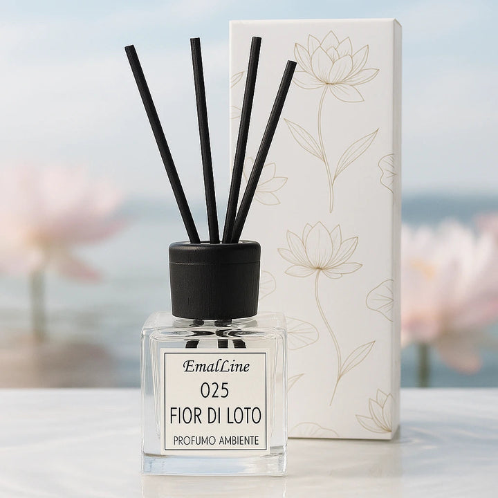 Art. PRAM025 – Profumatore d’Ambiente Fior di Loto 100 ml – Emal Line EmalLine